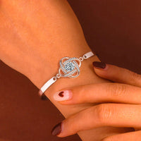 AVÓ E NETA - Pulseira Nó De Diamante™